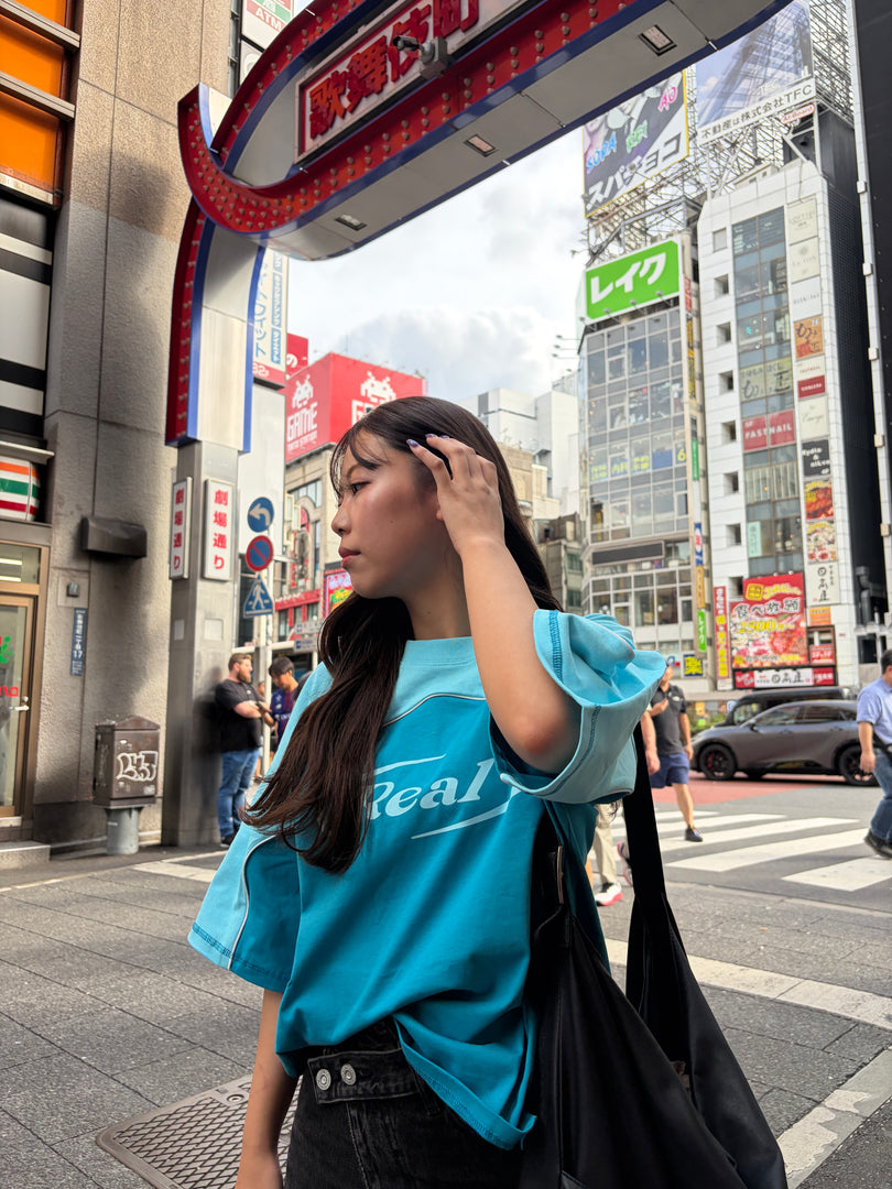 T-shirt Tokyo (bleu)