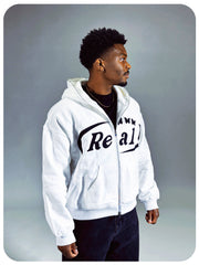 ESSENTIAL FULL ZIP (WHITE)